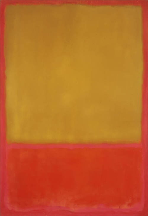 Mark Rothko "The Ochre (Ochre, Red on Red)" (1954-2)